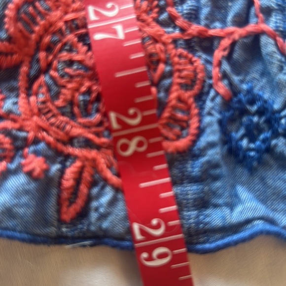 Johnny was 3J workshop chambray blouse - Picture 6 of 7